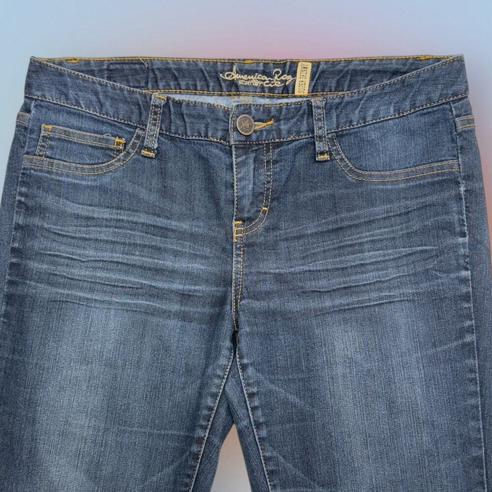 AMERICAN RAG Women’s 9R SUPER SKINNY Blue Jeans